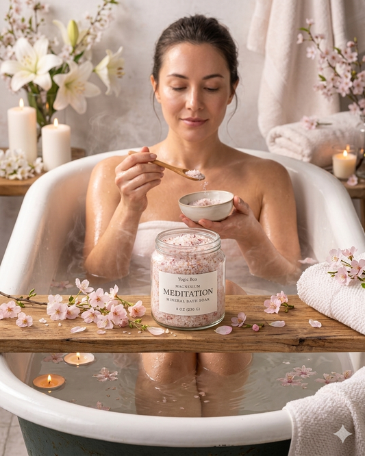 Magnesium Mineral Meditation and Inner Silence Bath Soak