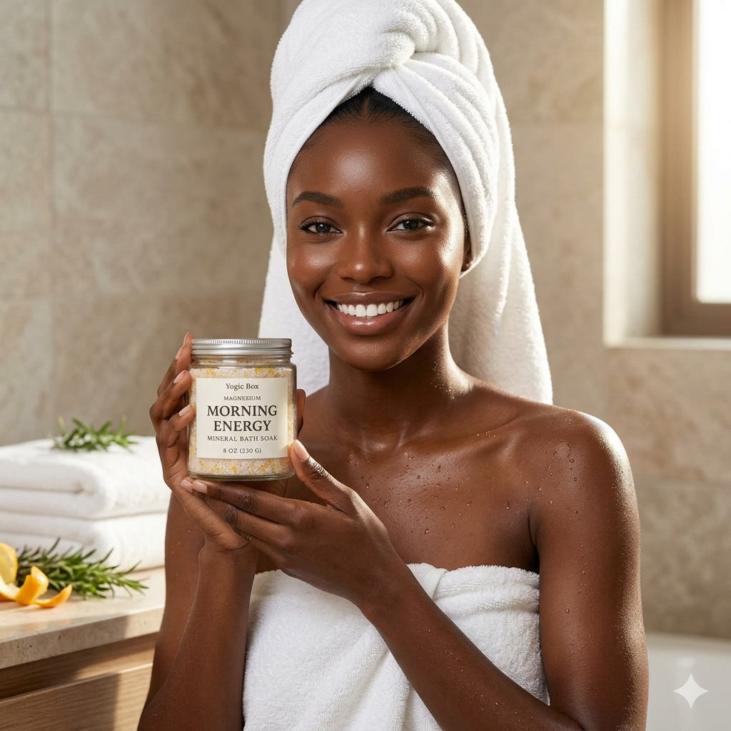 Magnesium Mineral Morning Energy Bath Soak