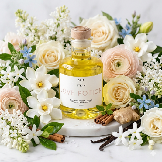 Love Potion - Spiced Bath, Body & Massage Oil 100ml