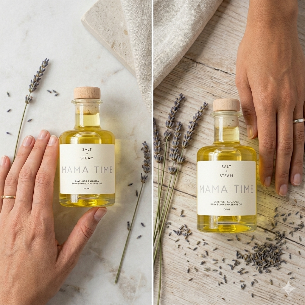 Mama Time - Lavender Bath & Bump Oil 100ml