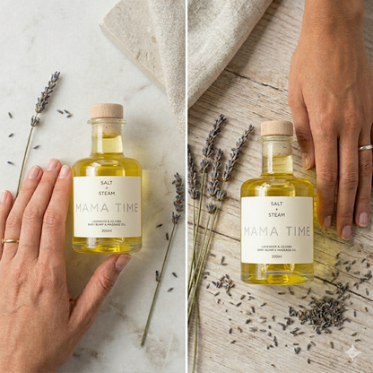 Mama Time - Lavender Bath & Bump Oil 200ml