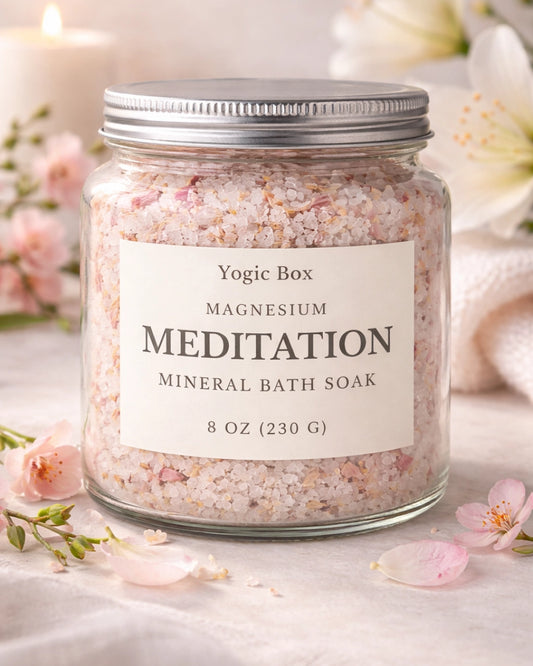 Magnesium Mineral Meditation and Inner Silence Bath Soak